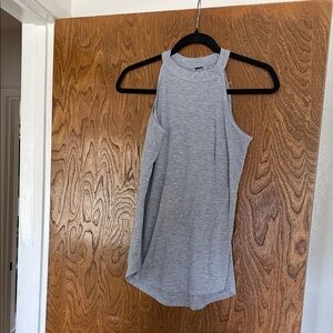 Gray Sleeveless Women's Top